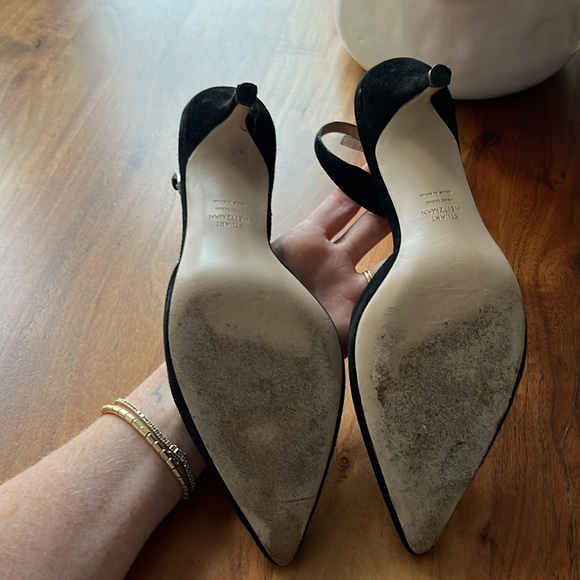 Stuart Weitzman size 8.5 Suede Heel - Picture 3 of 7